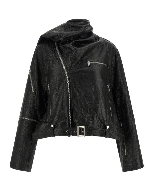 [Rick Owens] Leather Jacket SS26 RP01F6716LBE09