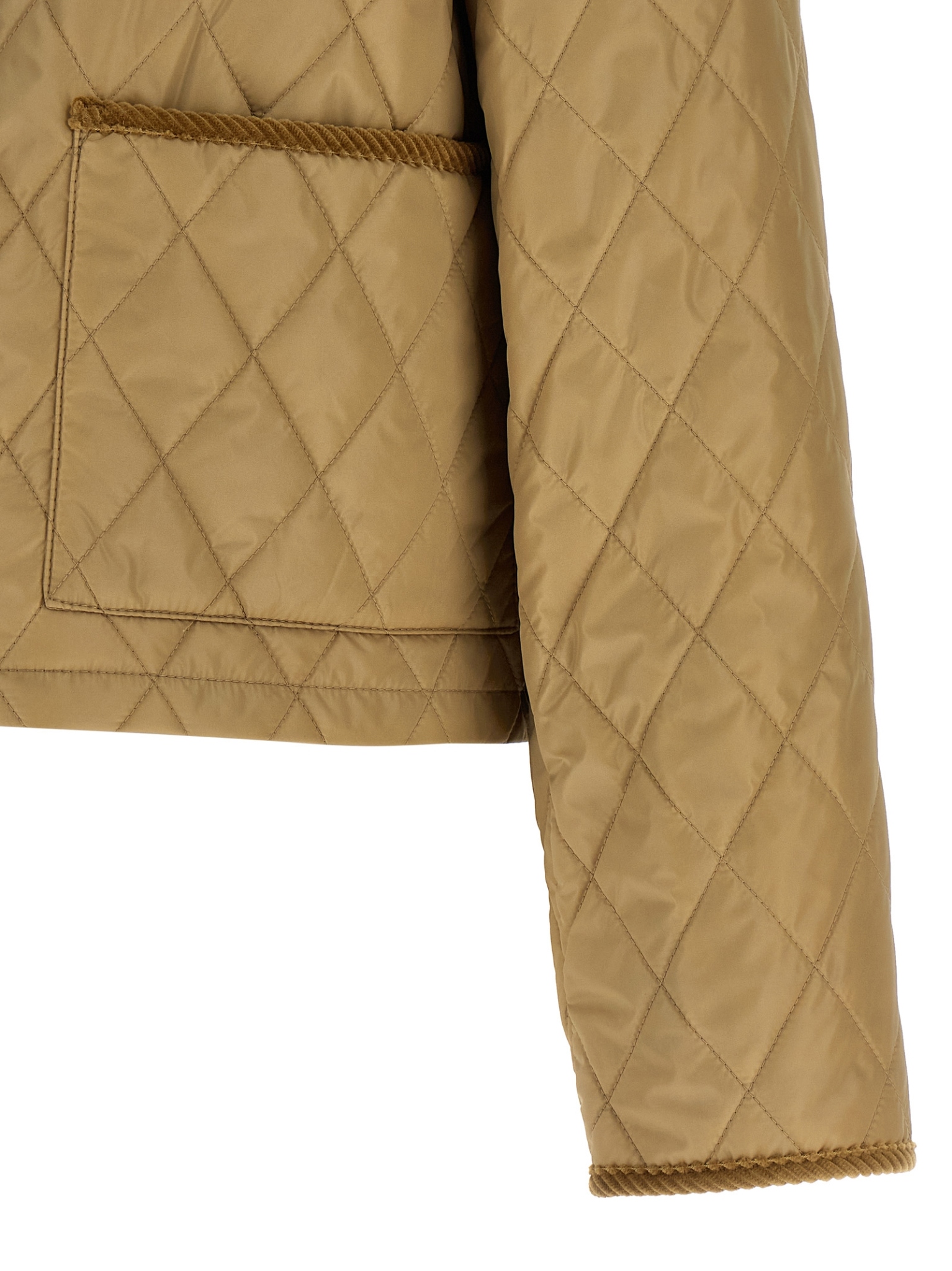 [Burberry] Down jacket SS26 8107466FLAXSANDIPCHECK