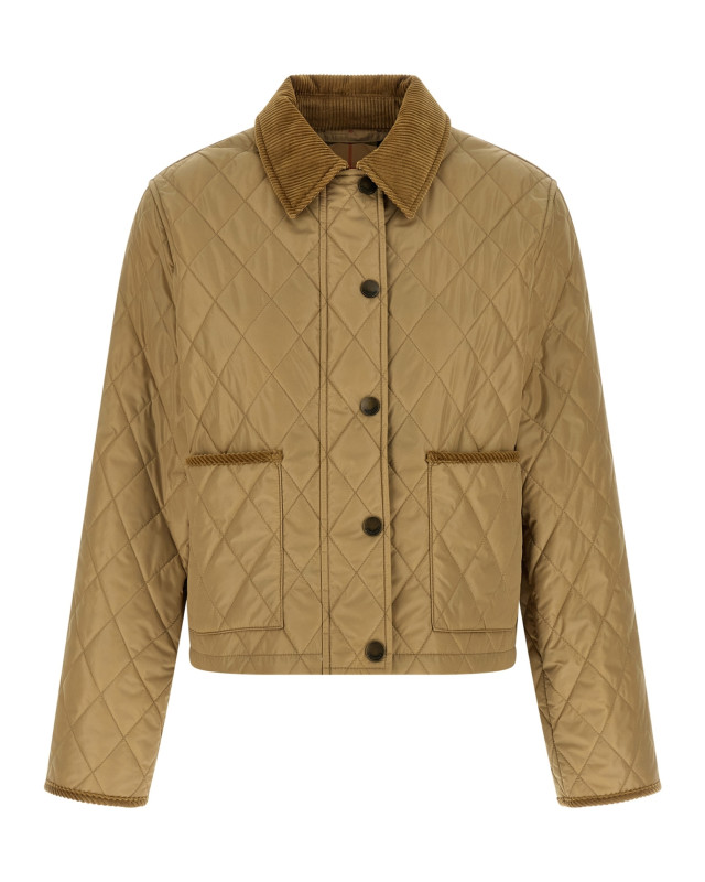 [Burberry] Down jacket SS26 8107466FLAXSANDIPCHECK