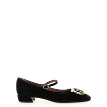 [Ferragamo] Flat shoes FW25 786975NEROAMARETTI