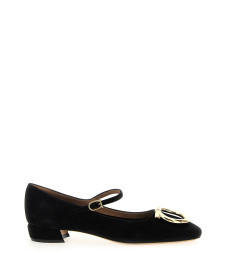 [Ferragamo] Flat shoes FW25 786975NEROAMARETTI
