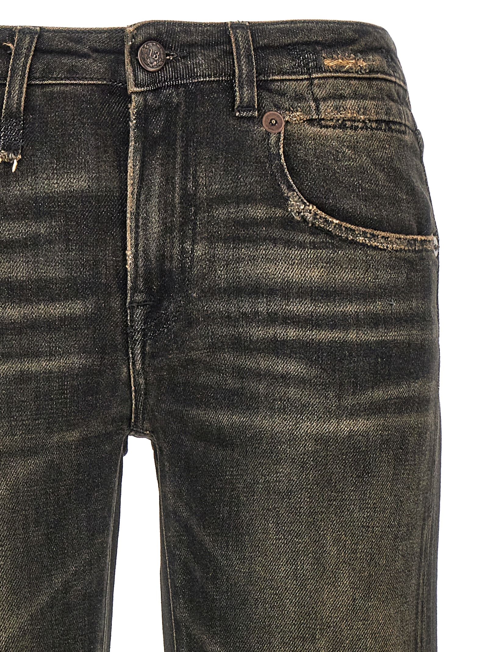 [R13] Jeans SS26 R13W0091D152AABBEYBLACK