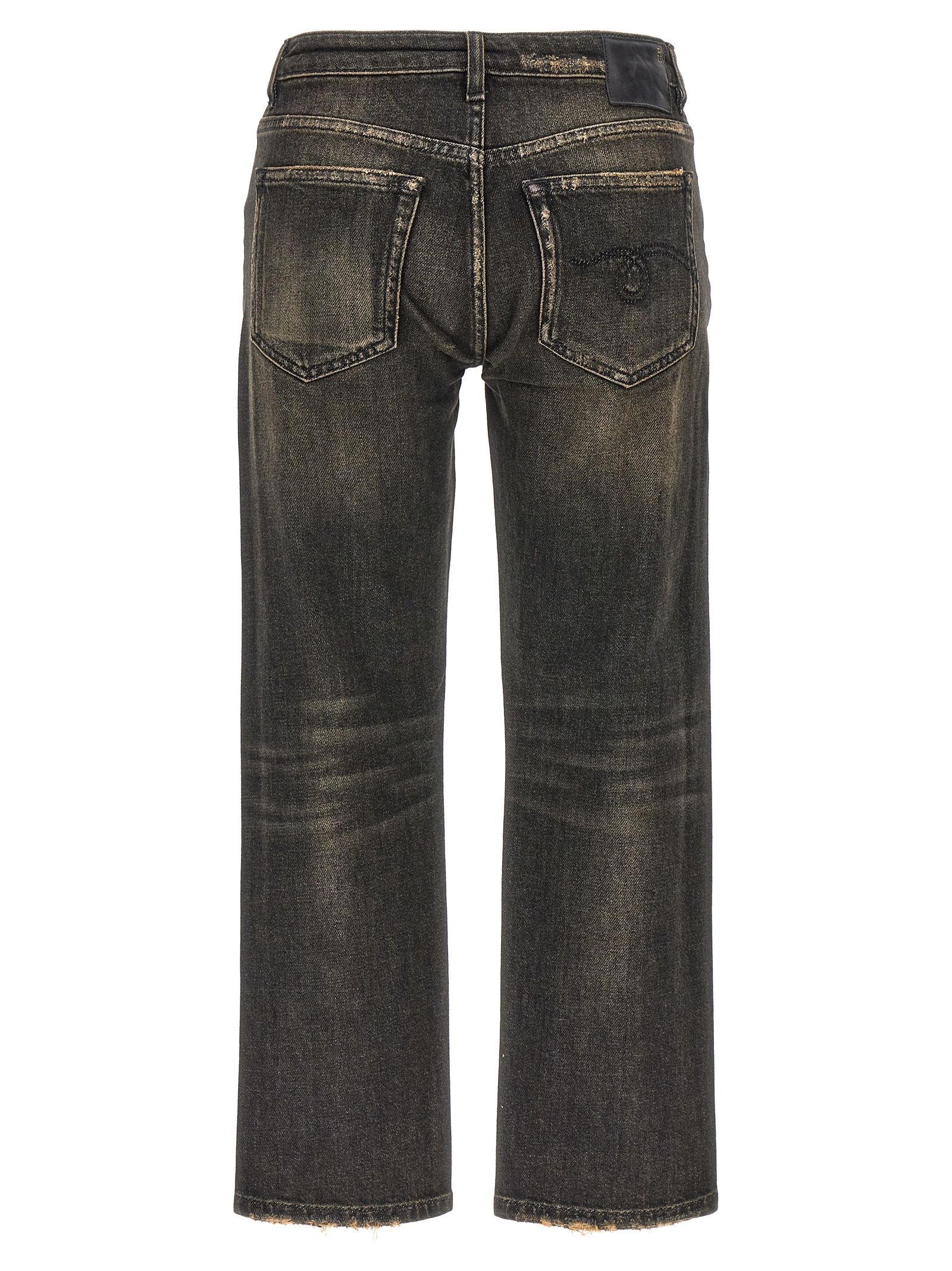 [R13] Jeans SS26 R13W0091D152AABBEYBLACK