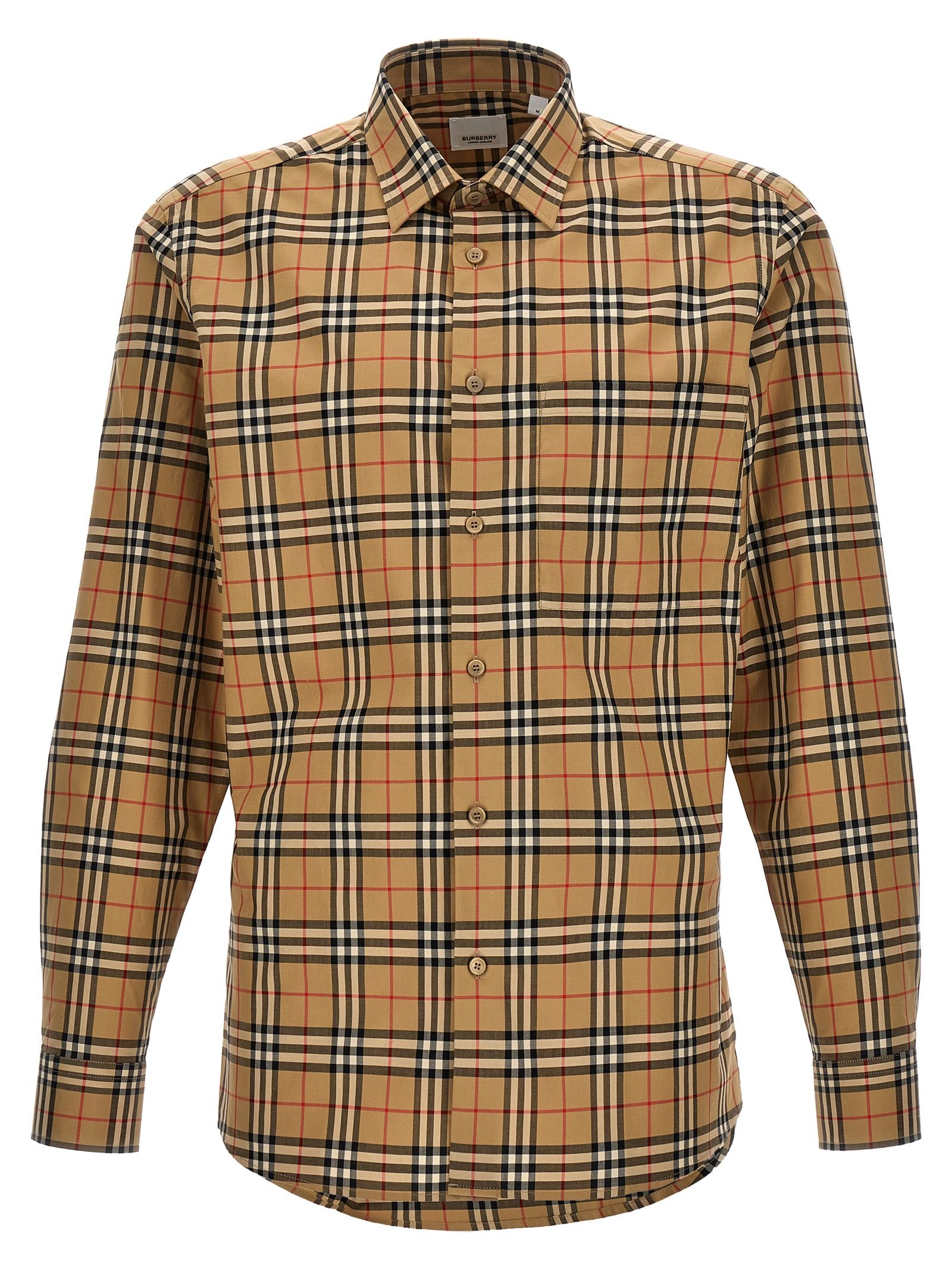 [Burberry] Shirts Long Sleeve SS24 8070582ARCHIVEBEIGE