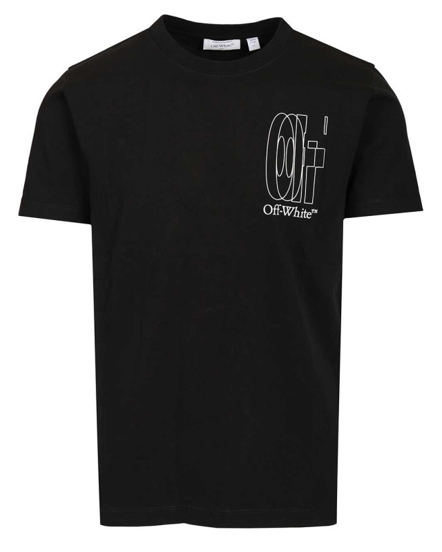 [Off-White] T-shirts Short Sleeve SS26 OMAA027S26JER0030001