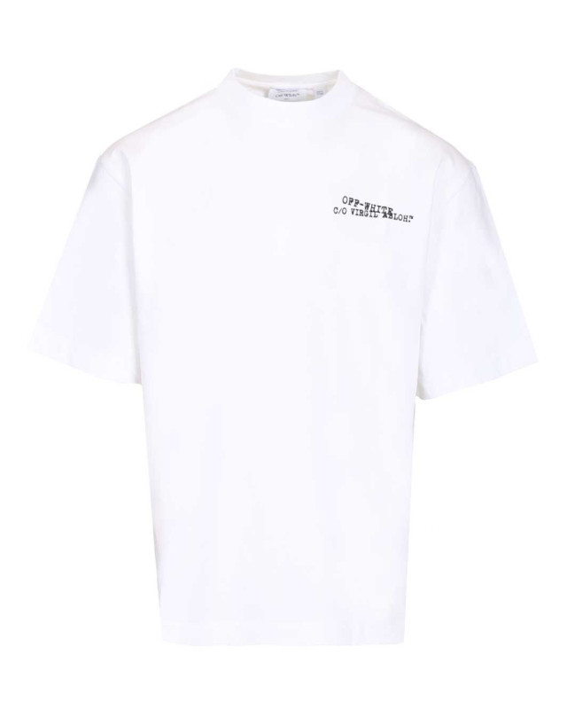 [Off-White] T-shirts Short Sleeve SS26 OMAA120S26JER00K1000