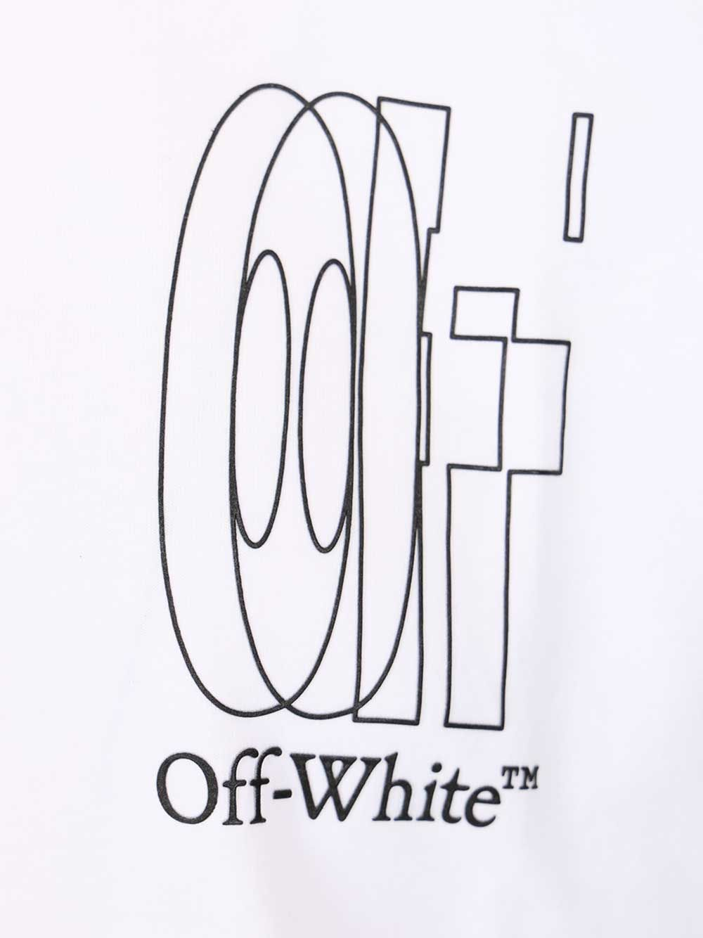 [Off-White] T-shirts Short Sleeve SS26 OMAA027S26JER0031000