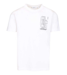 [Off-White] T-shirts Short Sleeve SS26 OMAA027S26JER0031000