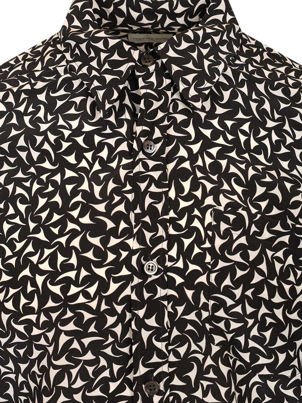 [DRIES VAN NOTEN] Shirts Long Sleeve SS26 261-020702-3070900