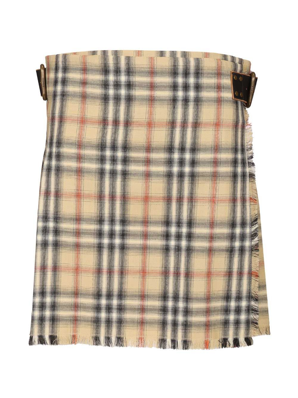 [Burberry] Mini skirt SS26 8118152B9368