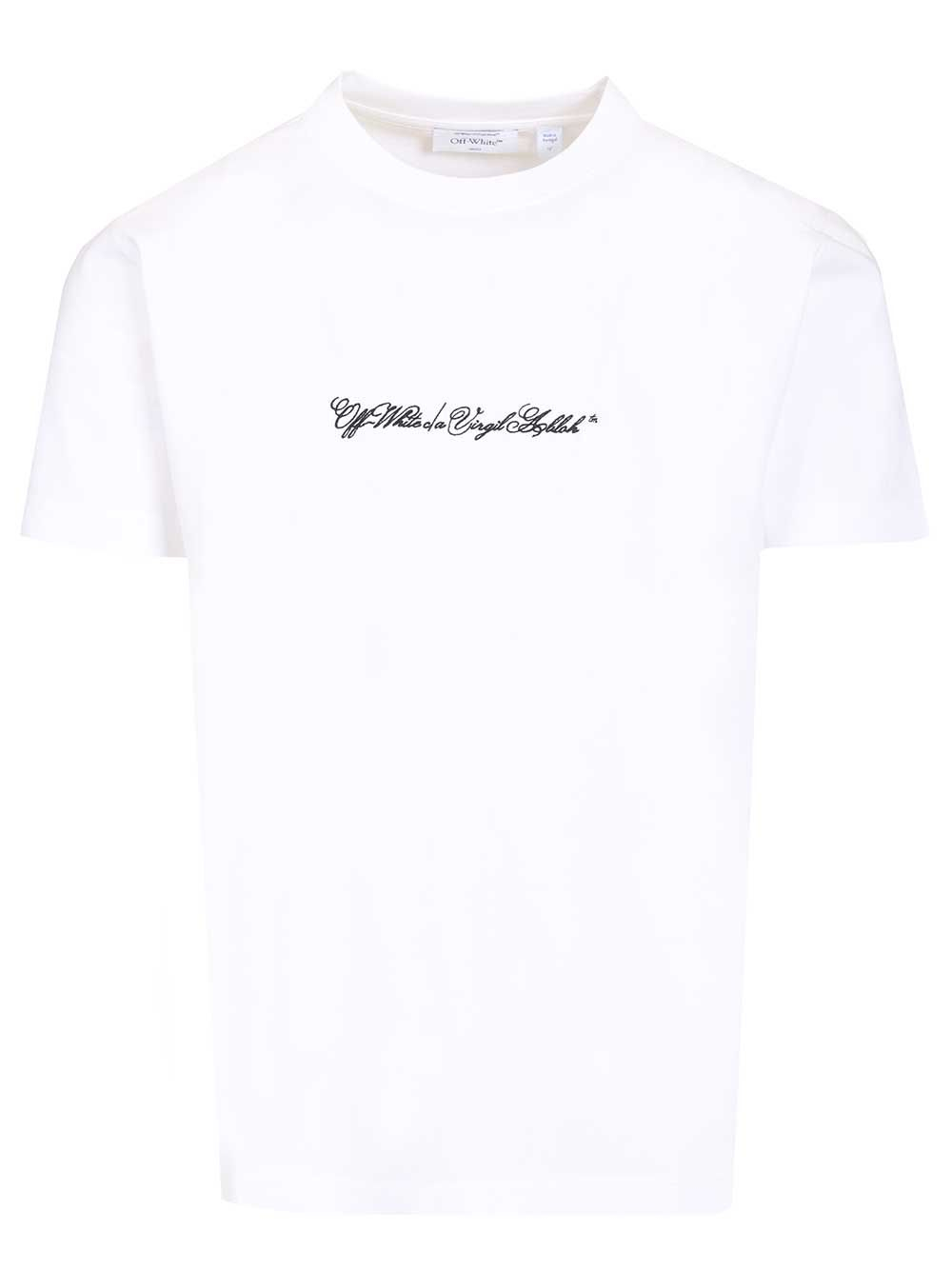 [Off-White] T-shirts Short Sleeve SS26 OMAA027S26JER0021000