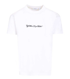[Off-White] T-shirts Short Sleeve SS26 OMAA027S26JER0021000