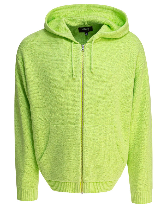 [Stussy] Cardigan FW25 1172610319 FADED LIME