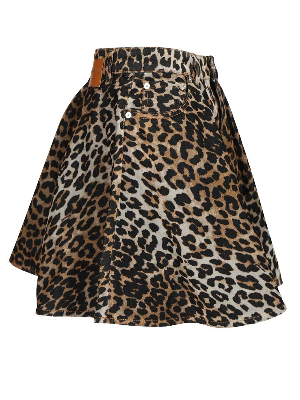 [GANNI] Mini skirt SS26 A1090084859