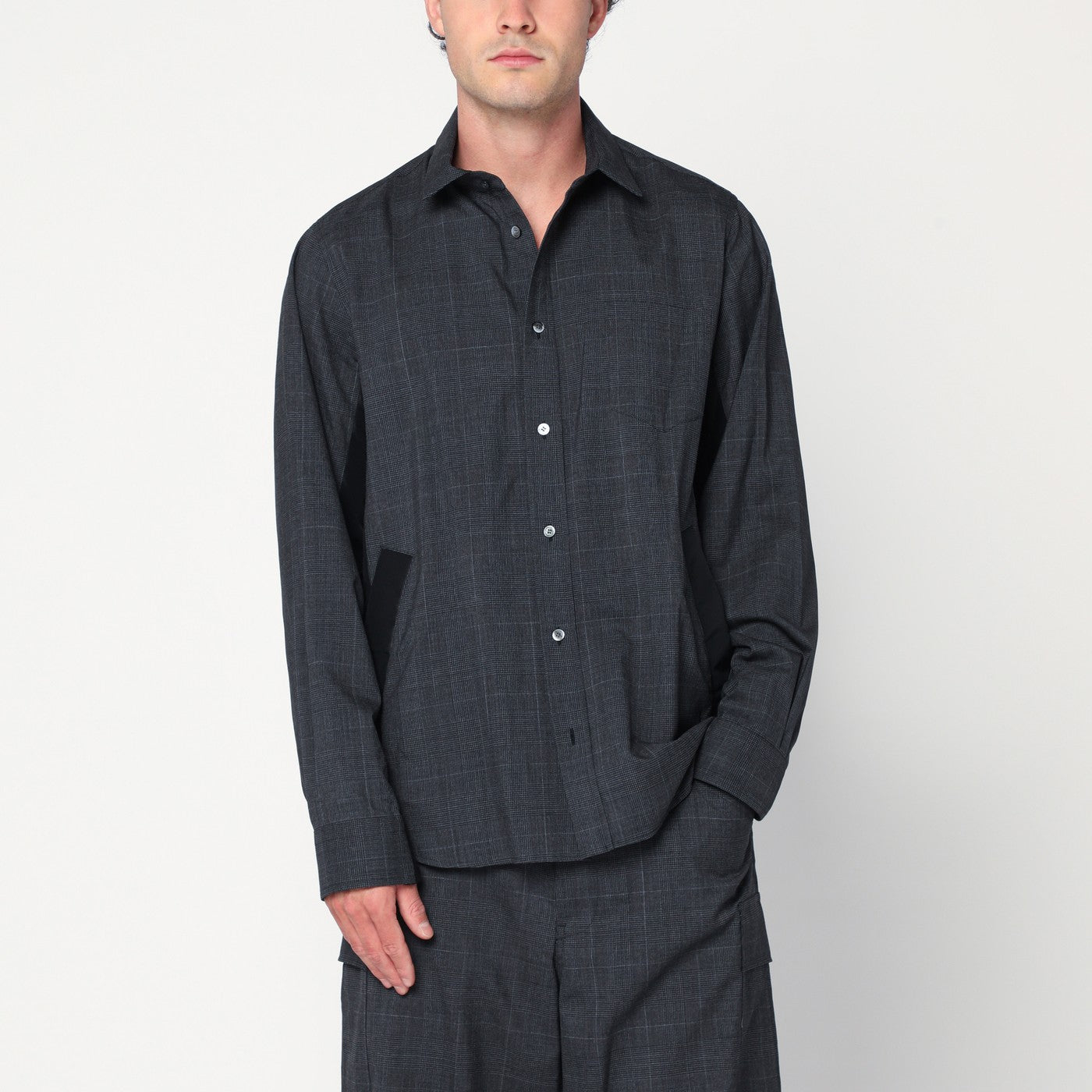 [Sacai] Shirts Long Sleeve FW25 25-03805MWO