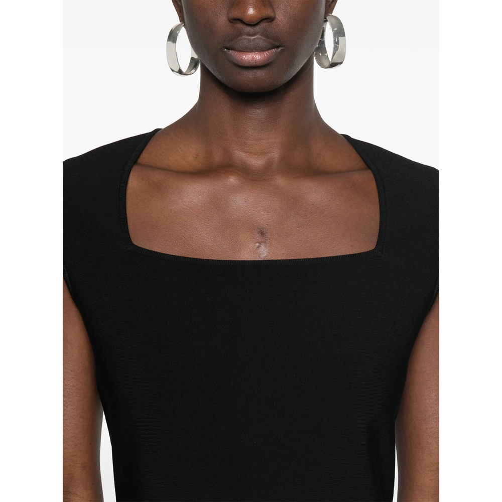 [Alexander McQueen] Sleeveless dress SS25 829730 Q1BDC 1000