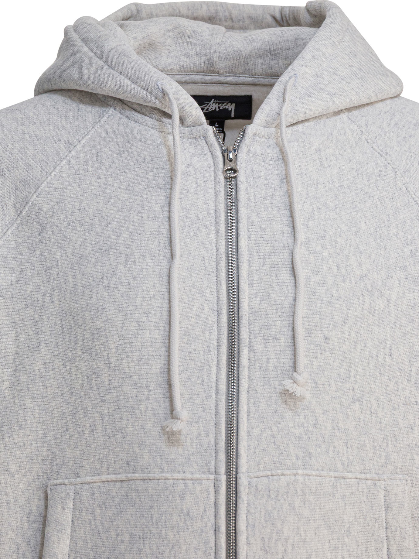 [Stussy] Hoodie FW25 1185710062 ASH HEATHER