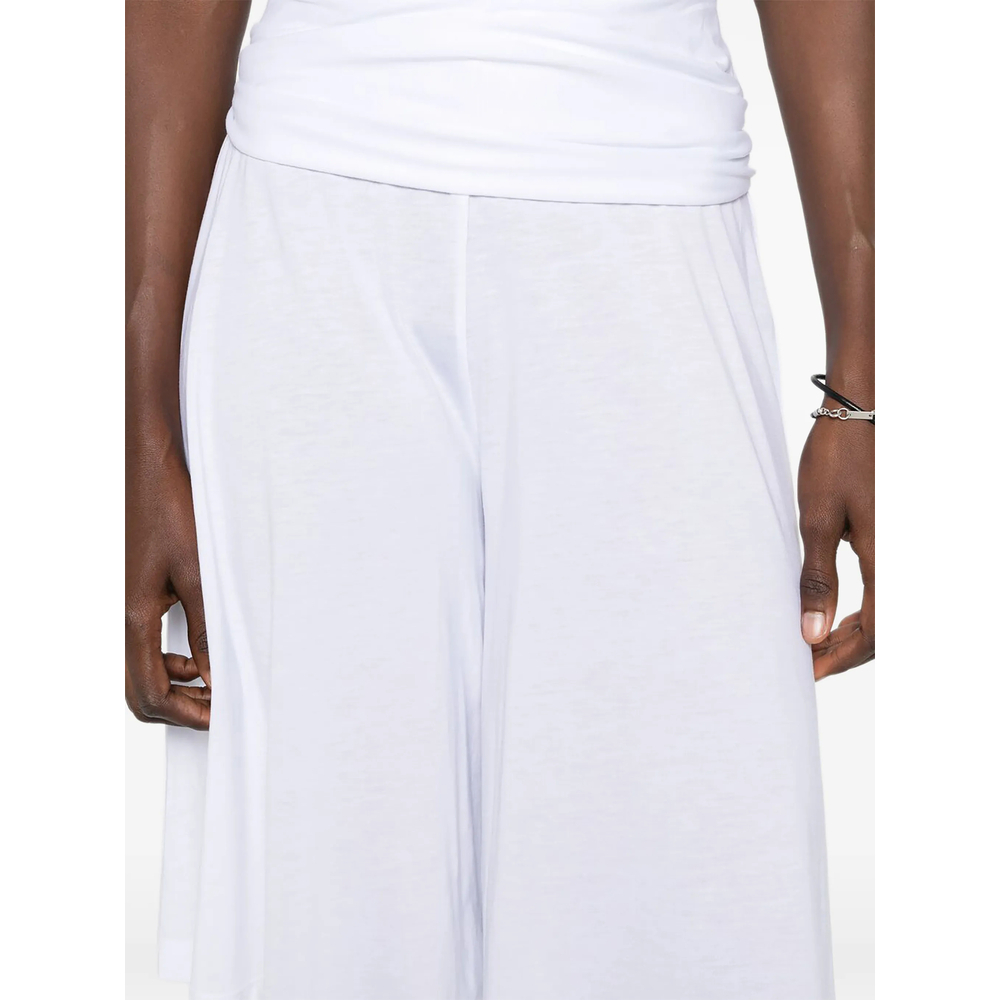 [TOTEME] Shorts FW26 263-WRB0415 FB0419-047 WHITE