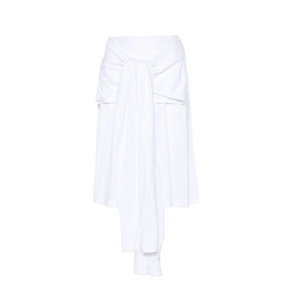 [TOTEME] Shorts FW26 263-WRB0415 FB0419-047 WHITE