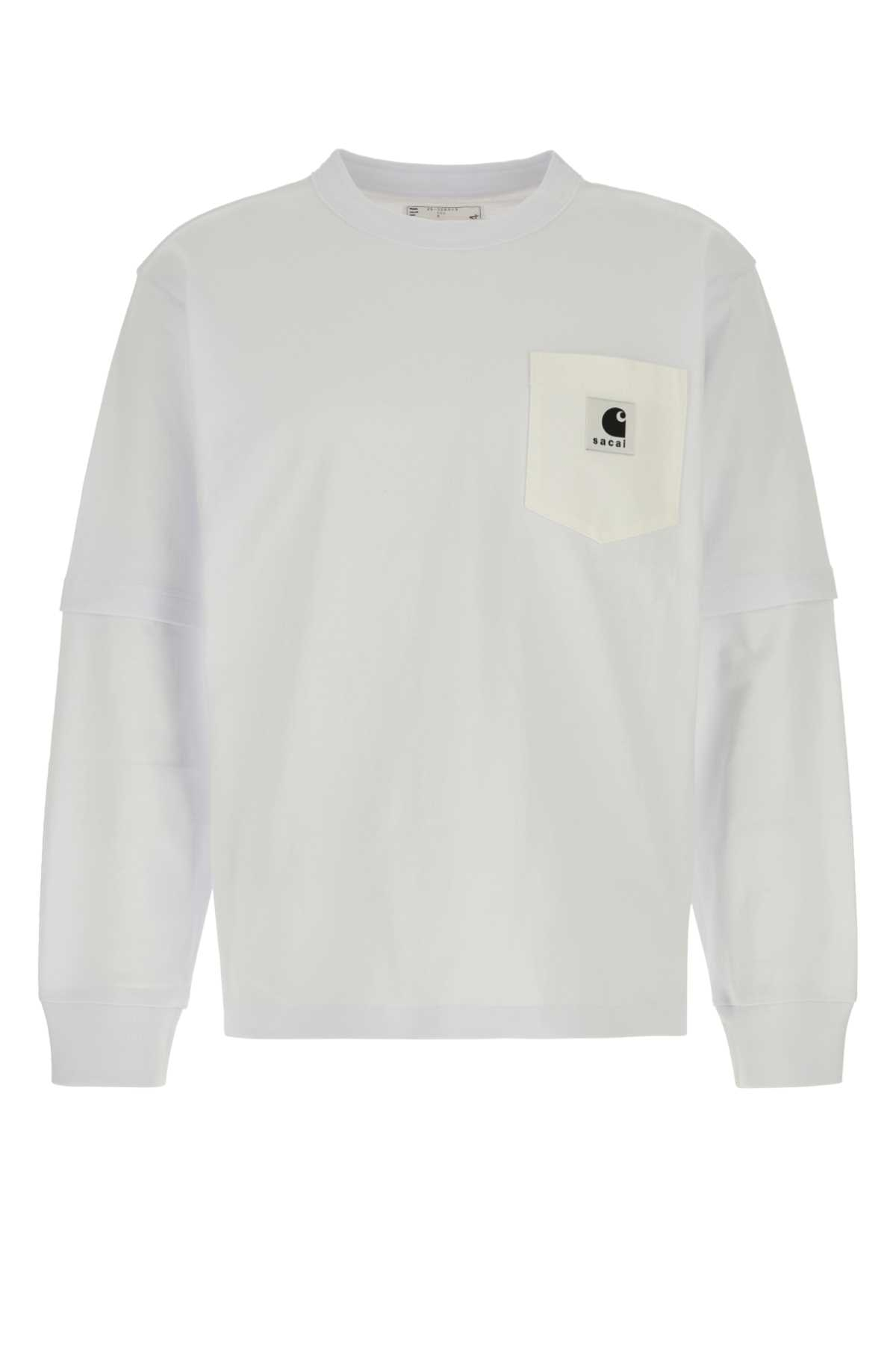 [Sacai] T-shirts Long Sleeve FW25 2500994S 101