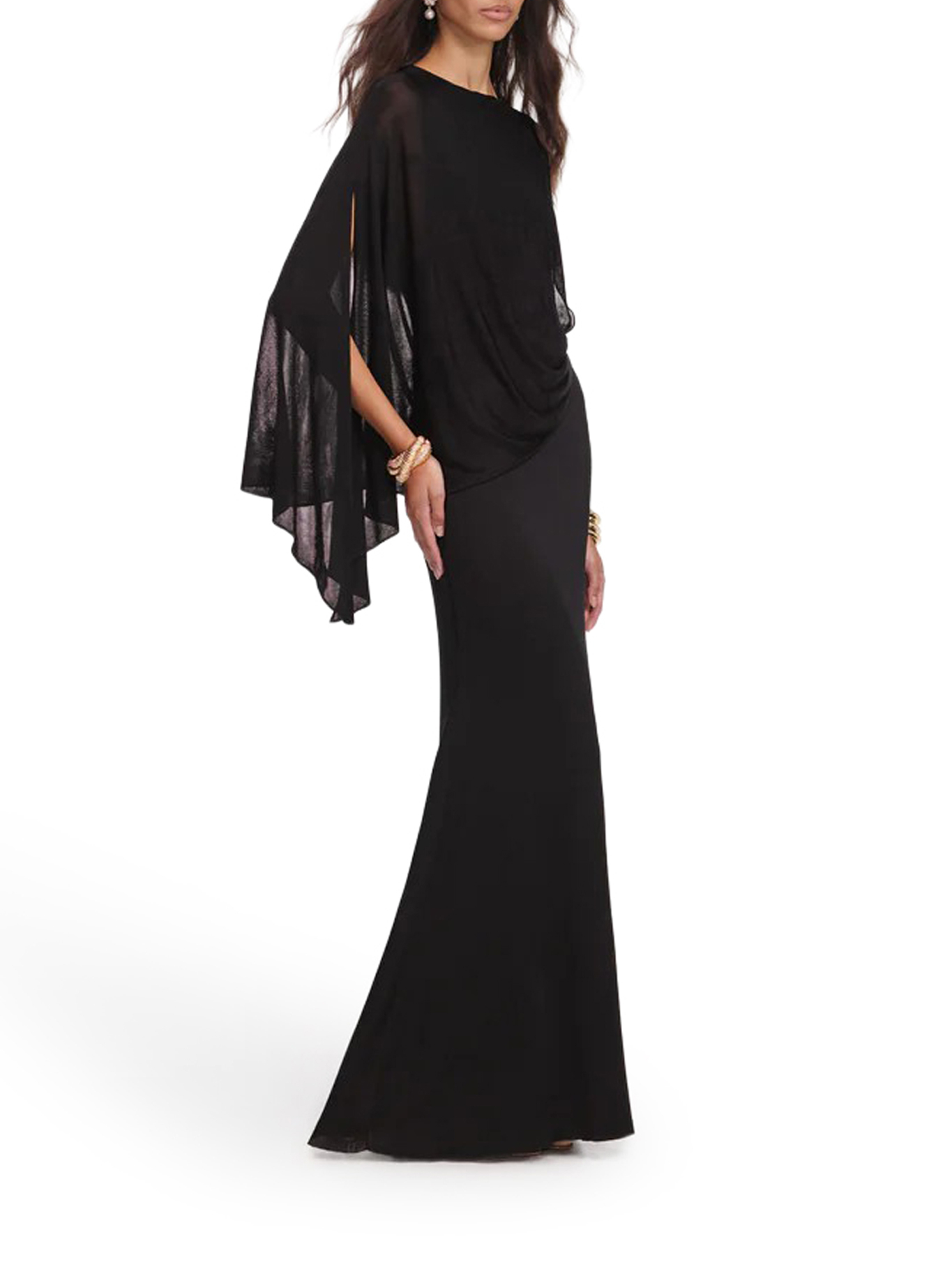 [Self-portrait] Sleeveless dress FW26 PF26081XBBLACK