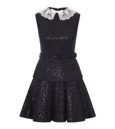 [Self-portrait] Sleeveless dress FW26 PF26002SBBLACK