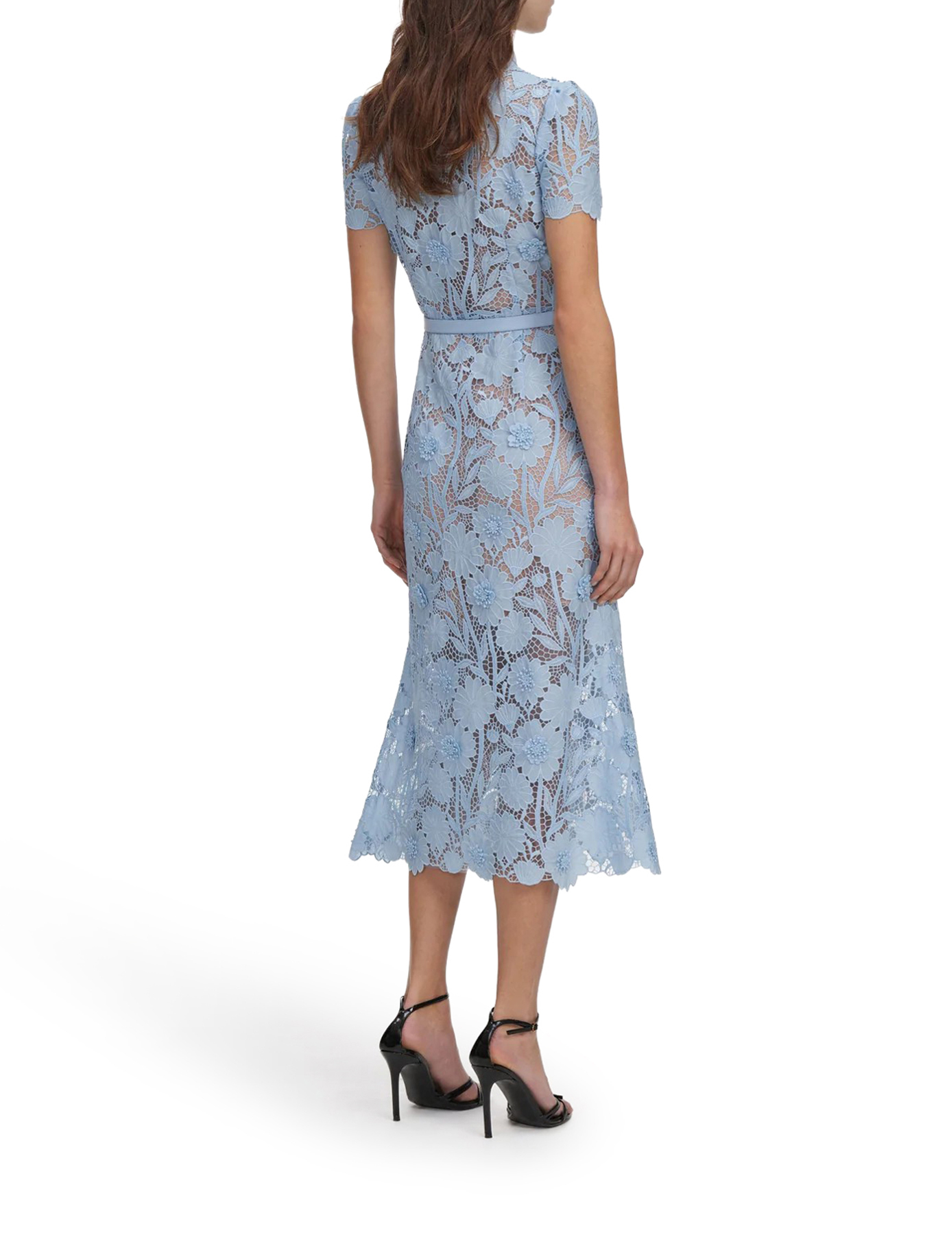 [Self-portrait] Sleeveless dress FW26 PF26111MBLBLUE
