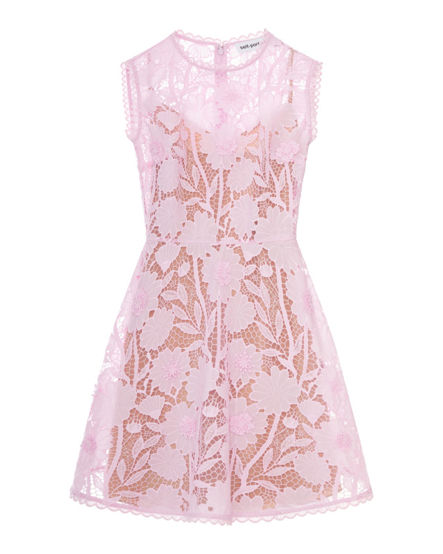 [Self-portrait] Sleeveless dress FW26 PF26109SPPINK