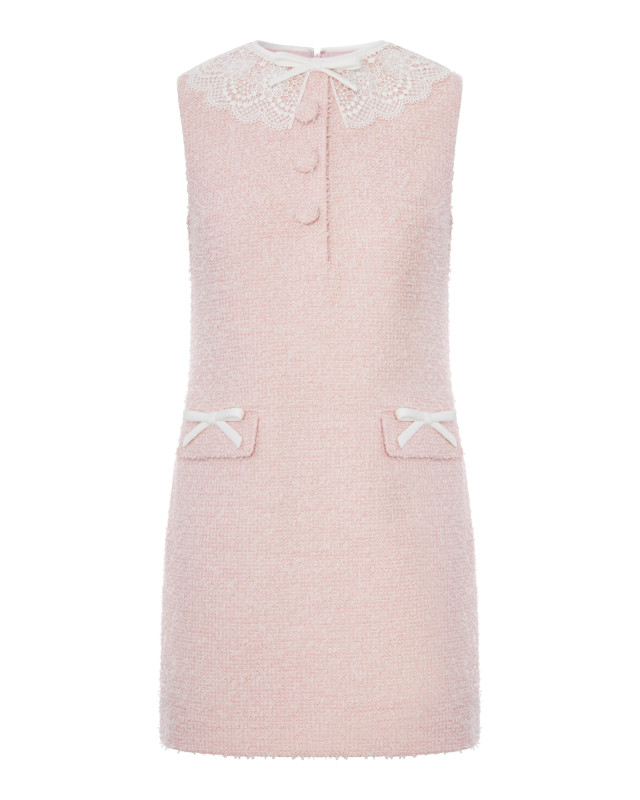 [Self-portrait] Sleeveless dress FW26 PF26002SCPPINK