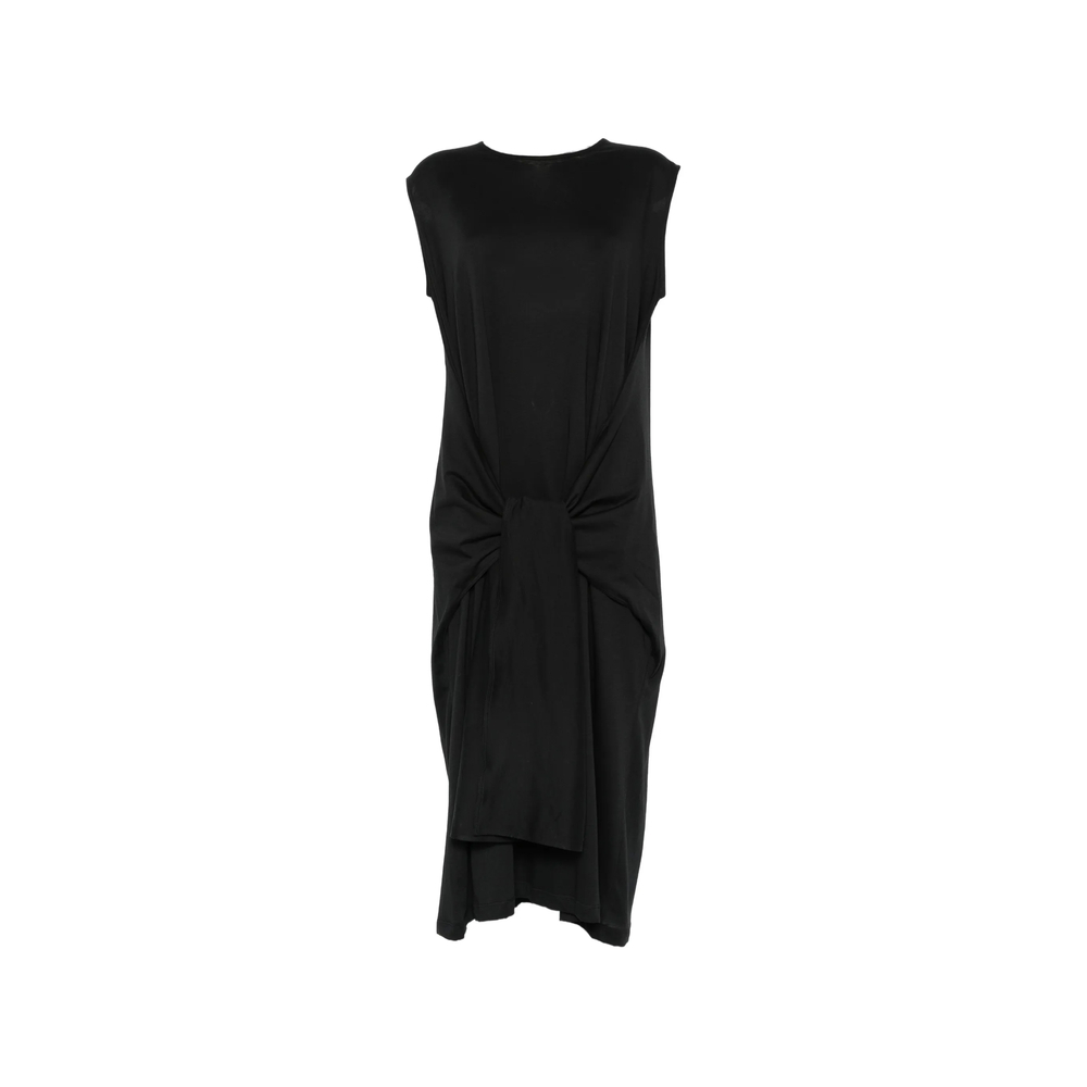 [TOTEME] Sleeveless dress FW26 263-WRD0347 FB0669-001 BLACK