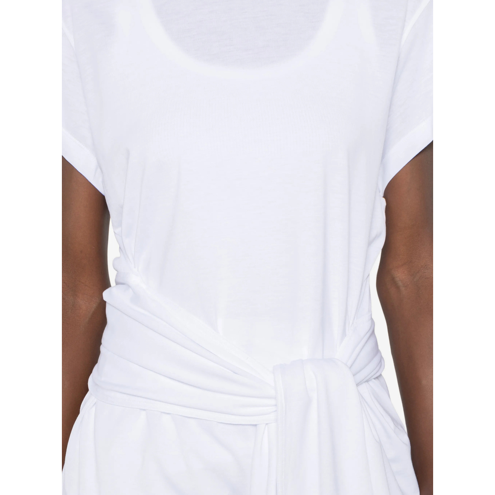 [TOTEME] T-shirts Short Sleeve FW26 263-WRT0755 FB0419-047 WHITE