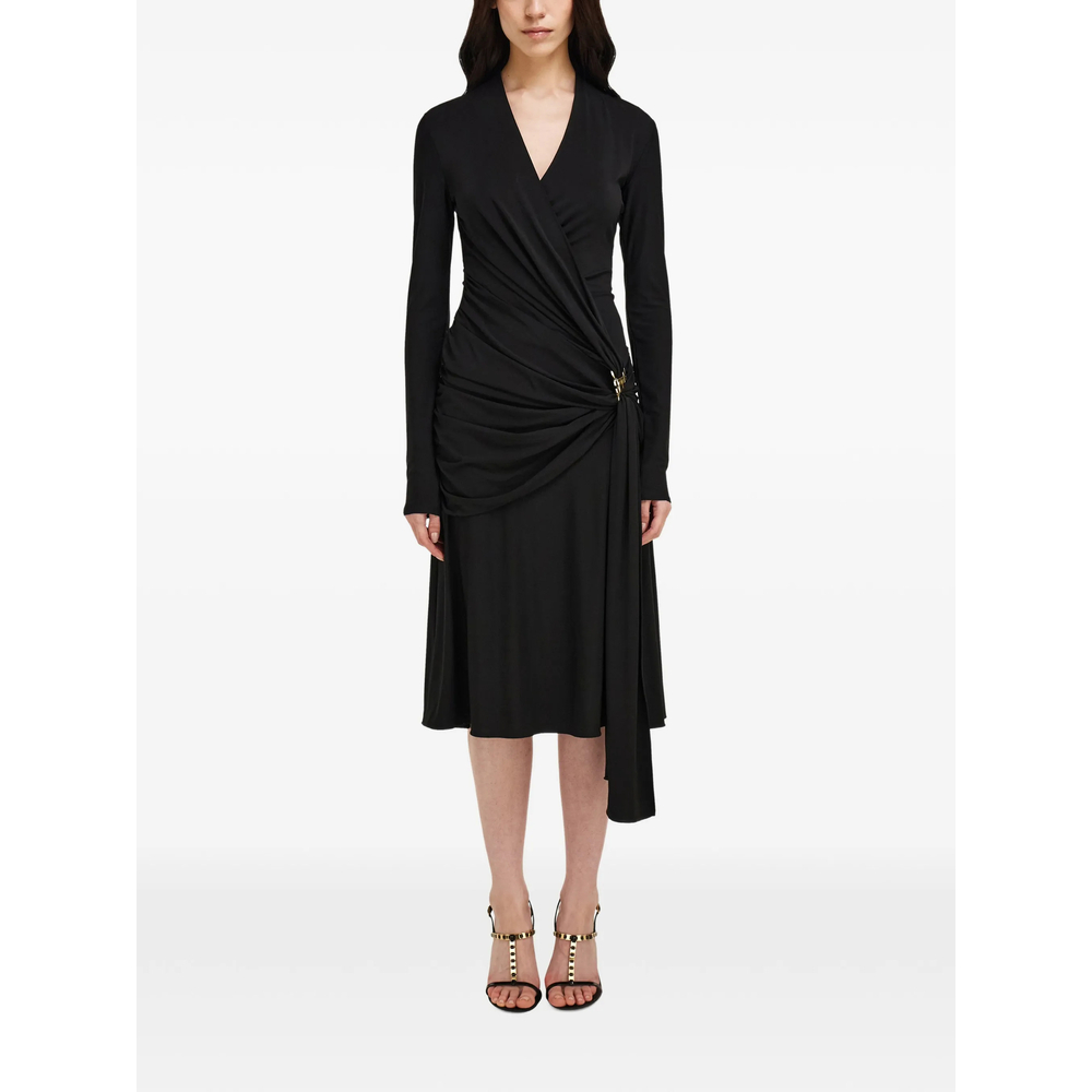 [Ferragamo] Long sleeve dress FW26 13I488 0795897 NERO