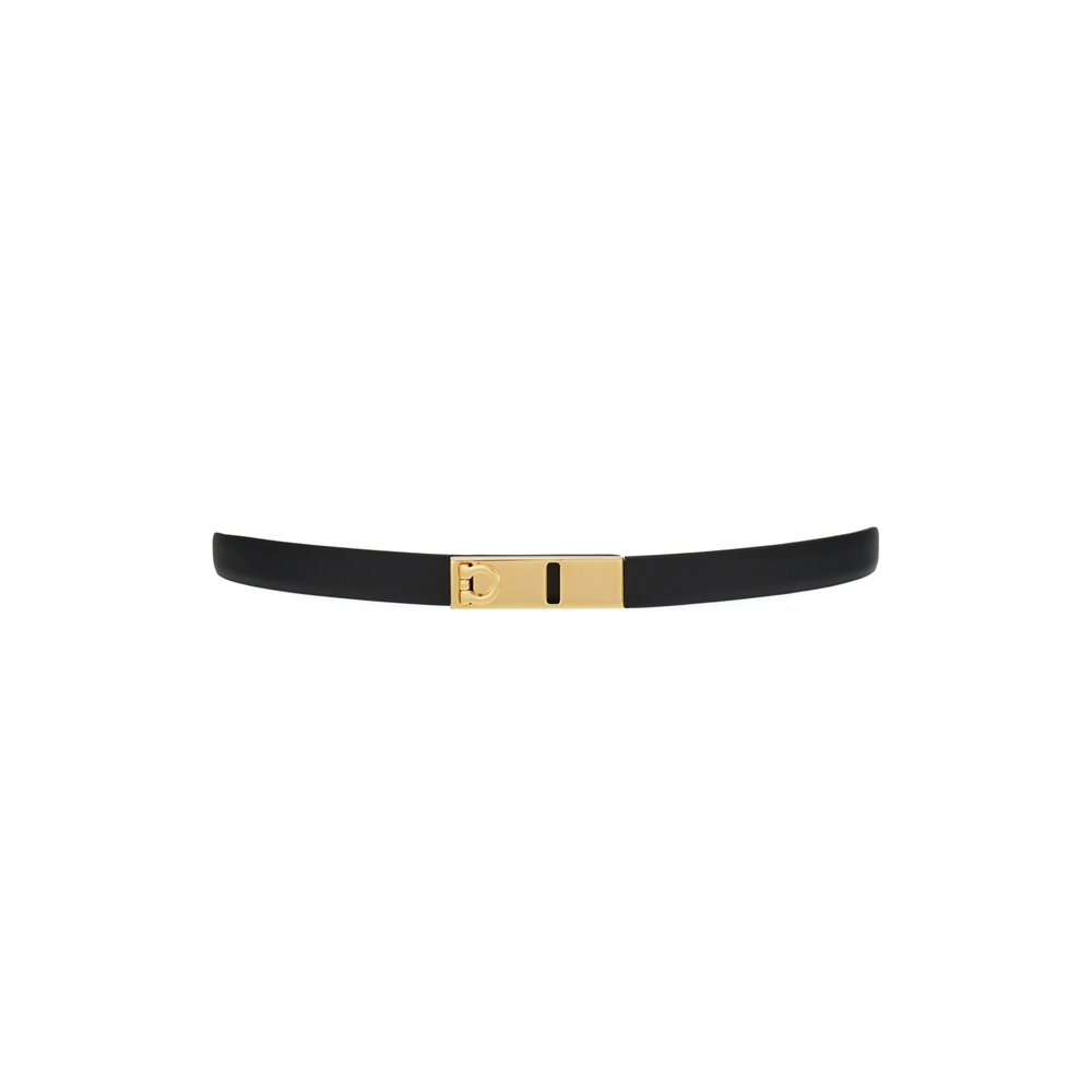 [Ferragamo] Belt FW26 230332 0775549- NERO