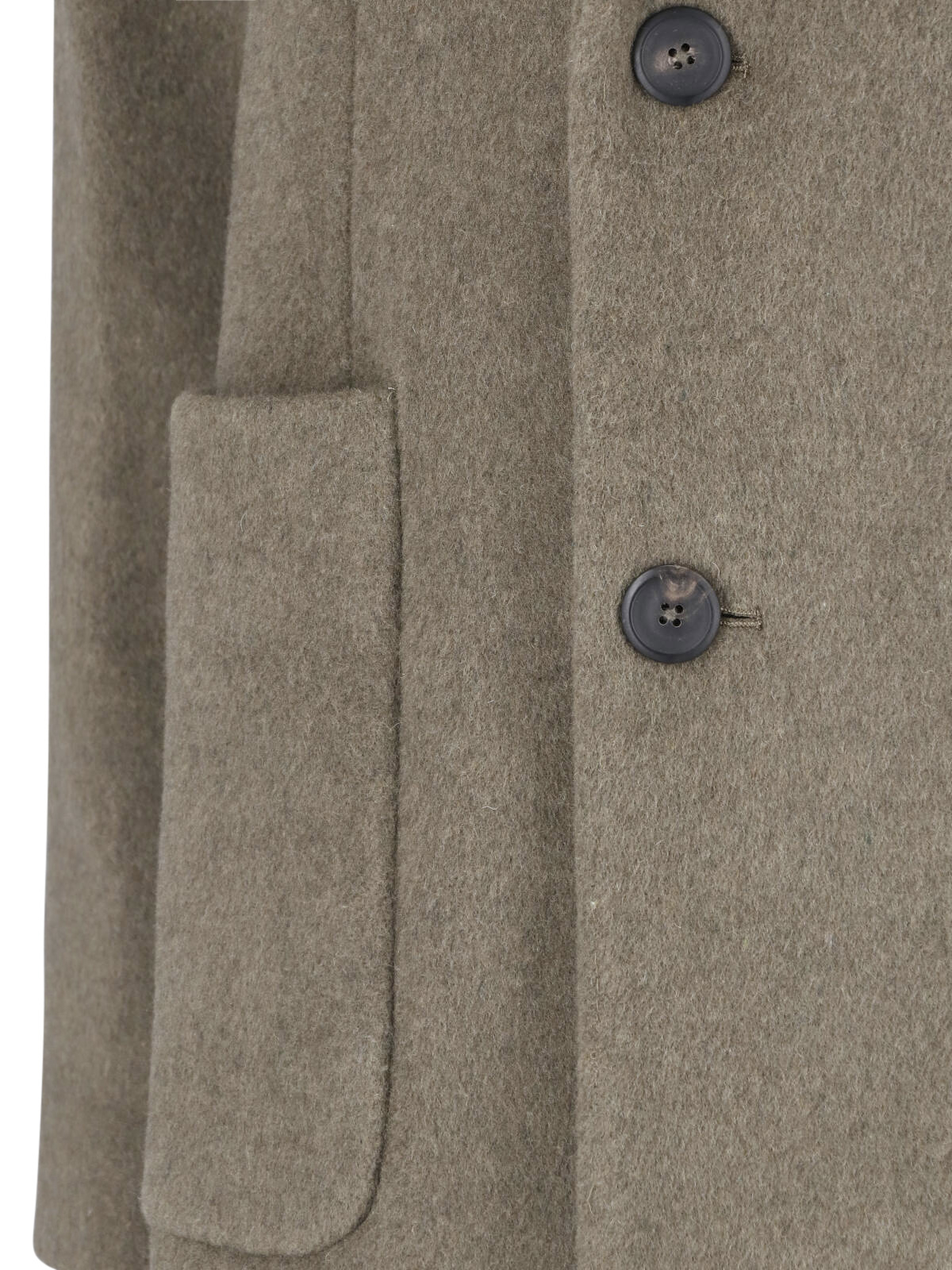 [Our Legacy] Coat FW25 M4251RDDISRUPTIVE MOSS KILO MELTON