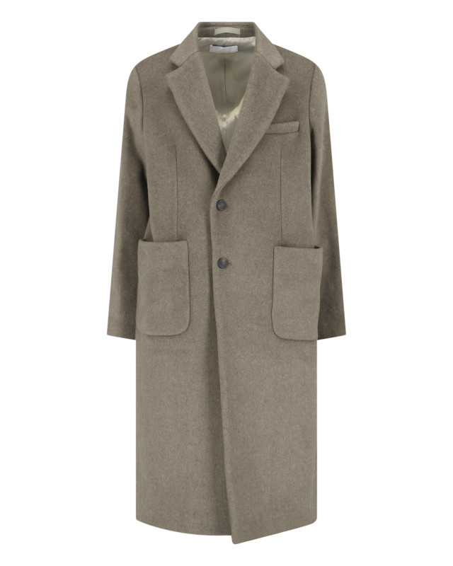 [Our Legacy] Coat FW25 M4251RDDISRUPTIVE MOSS KILO MELTON