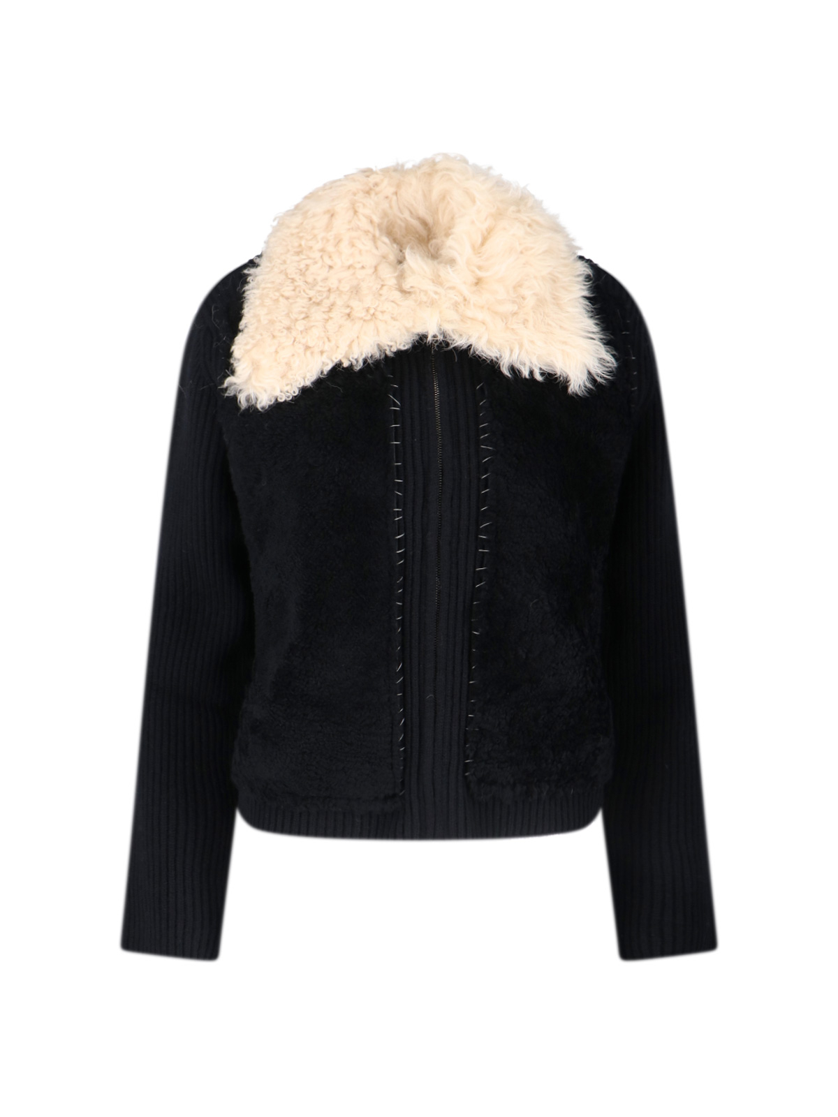 [Marni] Mouton jacket FW25 GIMD0025NQ UFWH2700N99