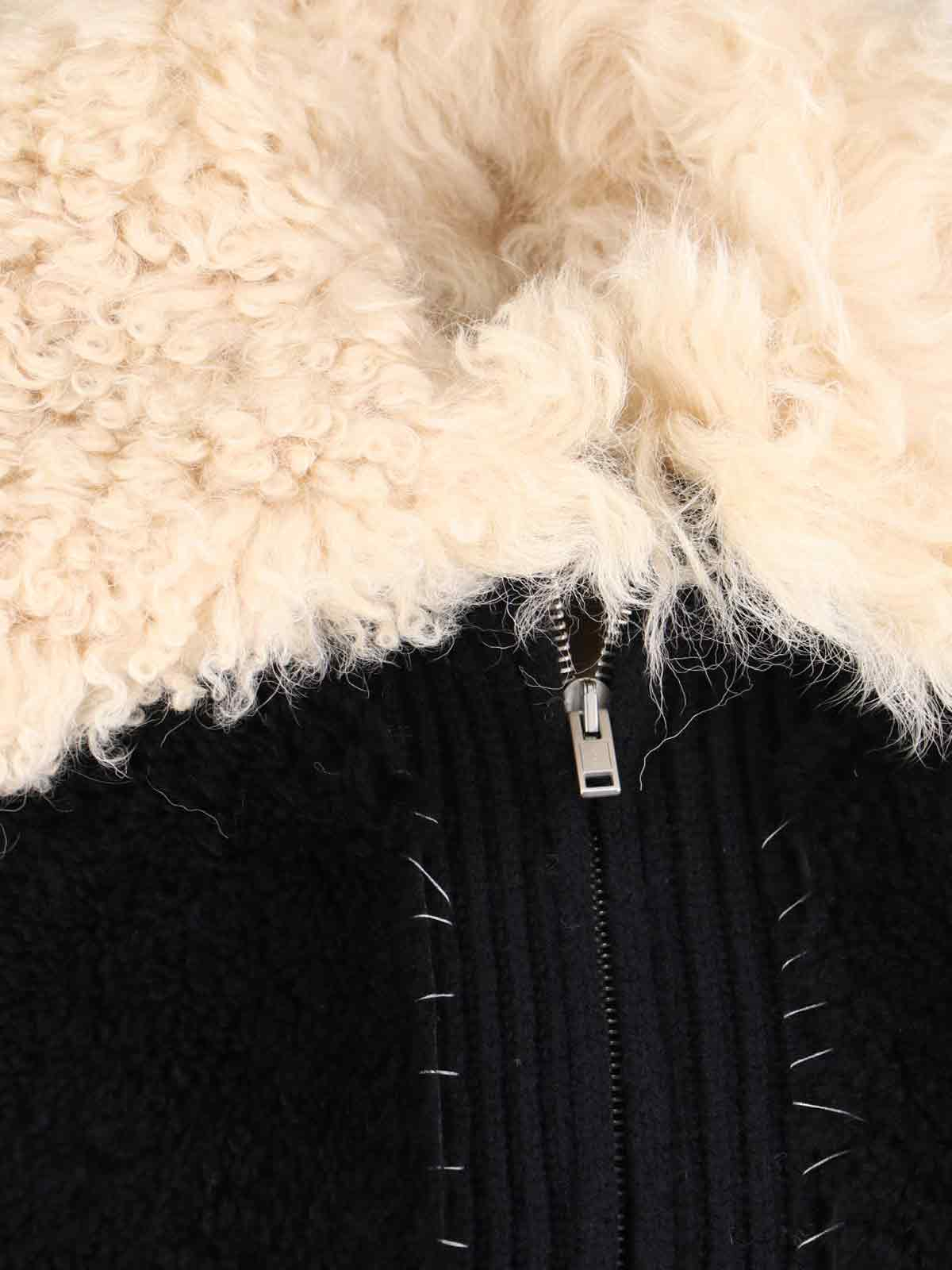 [Marni] Mouton jacket FW25 GIMD0025NQ UFWH2700N99