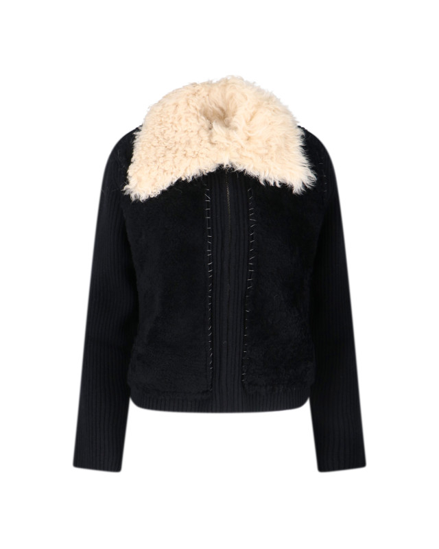 [Marni] Mouton jacket FW25 GIMD0025NQ UFWH2700N99