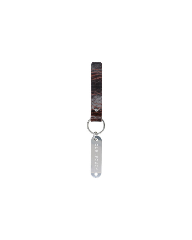 [Our Legacy] Keyring FW25 A4258RBLBROWN LEATHER