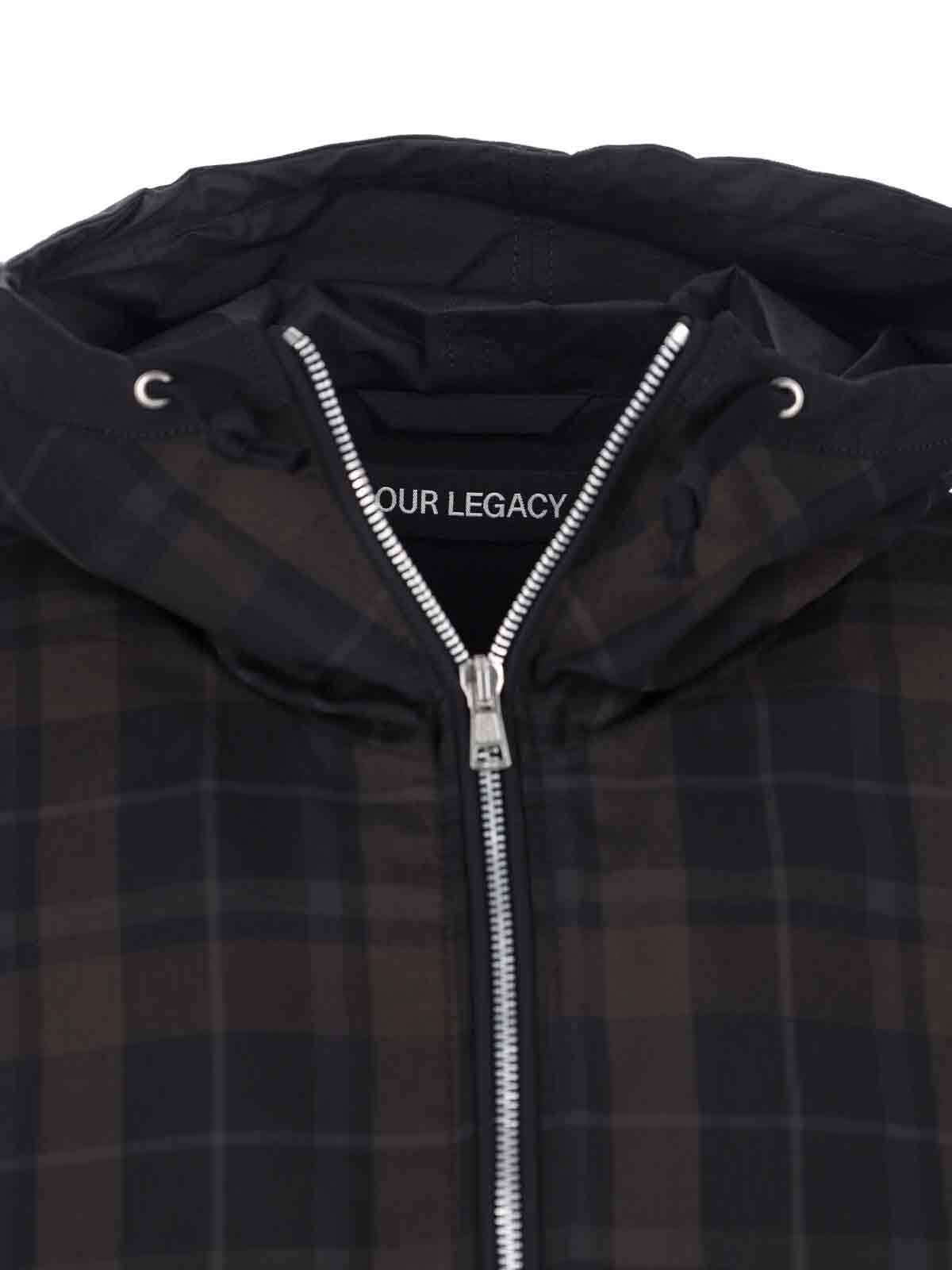 [Our Legacy] Sweatshirt SS25 M2251RBSCBLACK SHADOW CHECK