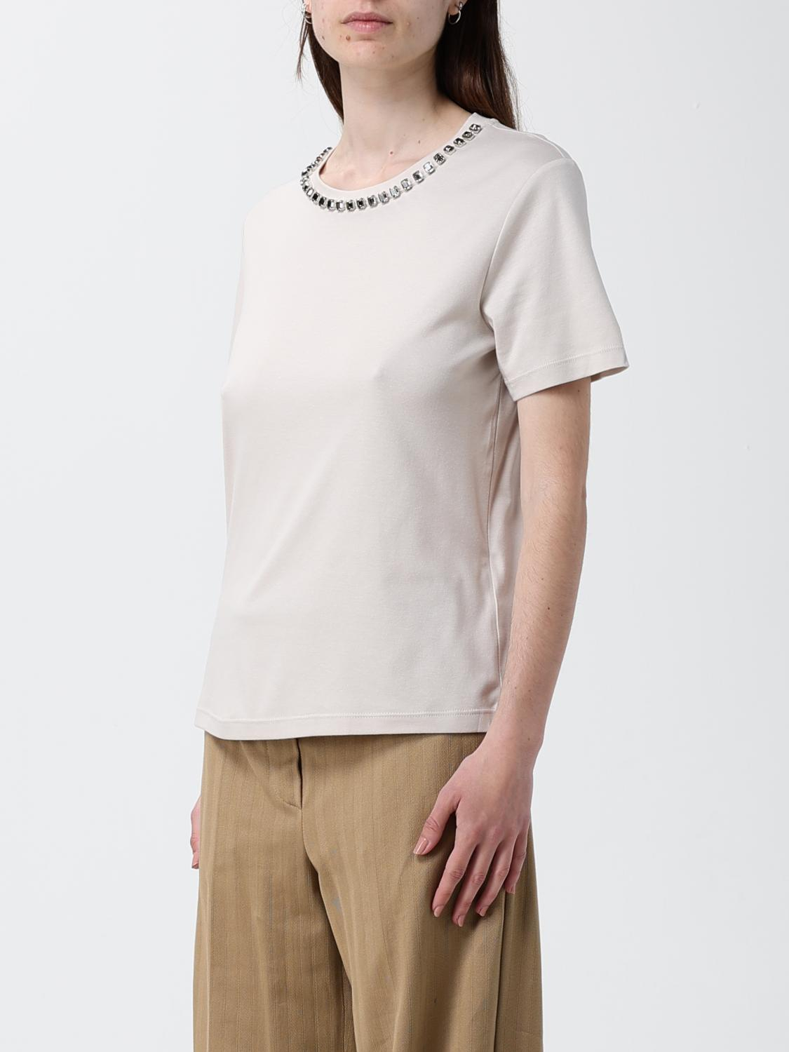 [S Max Mara] T-shirts Short Sleeve SS26 2619971013600 001