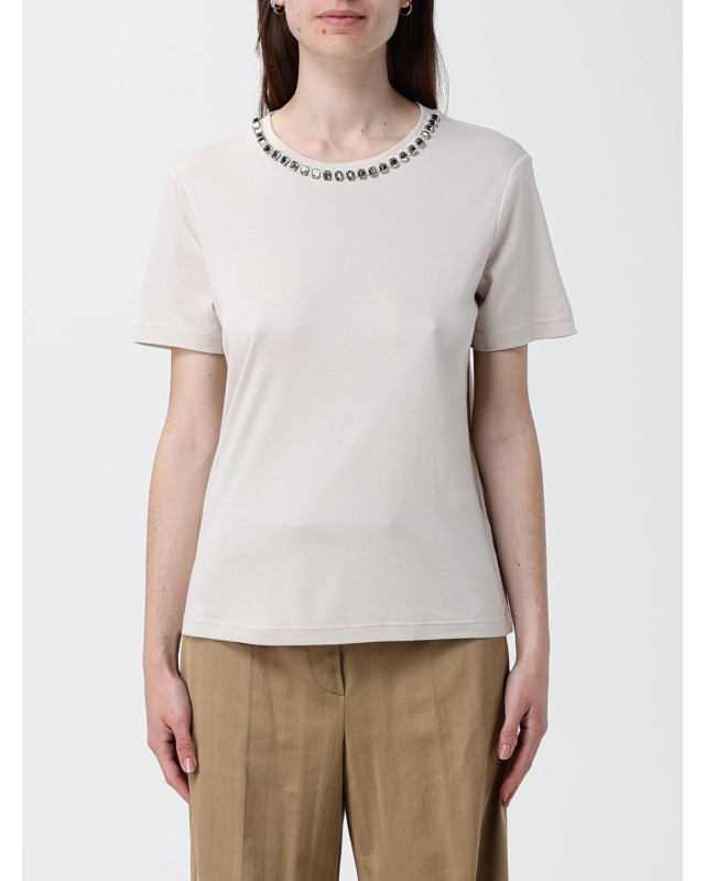 [S Max Mara] T-shirts Short Sleeve SS26 2619971013600 001