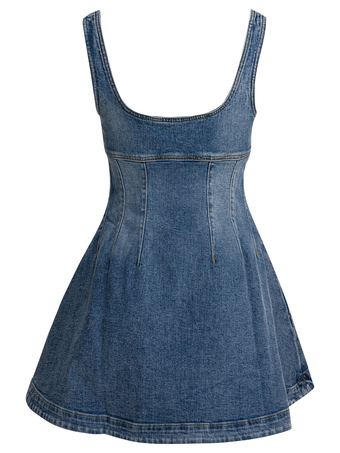 [Self-portrait] Sleeveless dress SS26 RS26-812S-BLBLUE