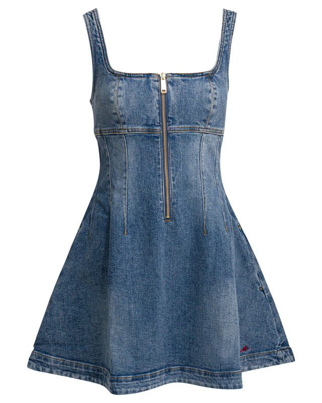 [Self-portrait] Sleeveless dress SS26 RS26-812S-BLBLUE