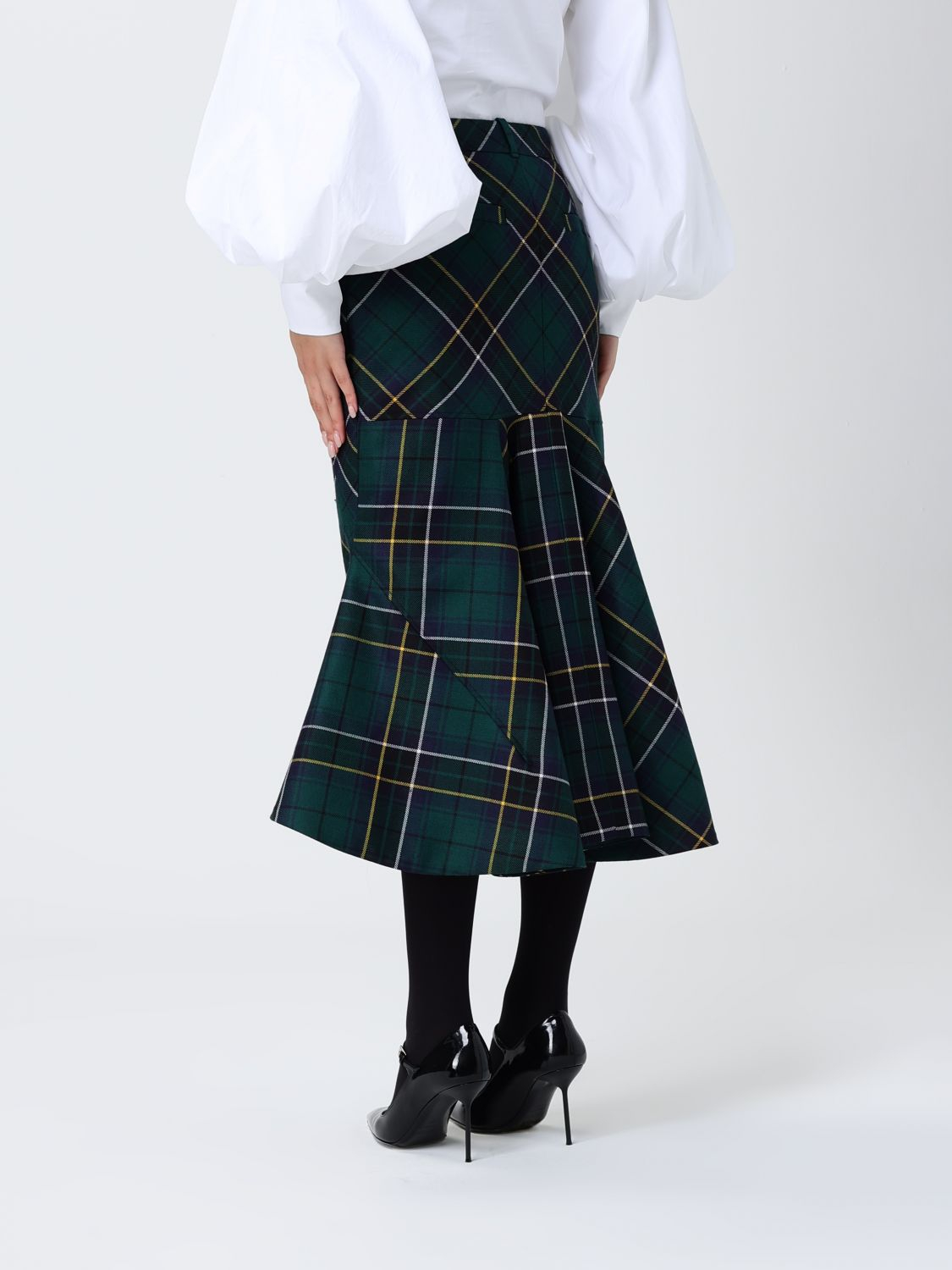 [McQueen] Long skirt FW25 839654QJAFI 4348
