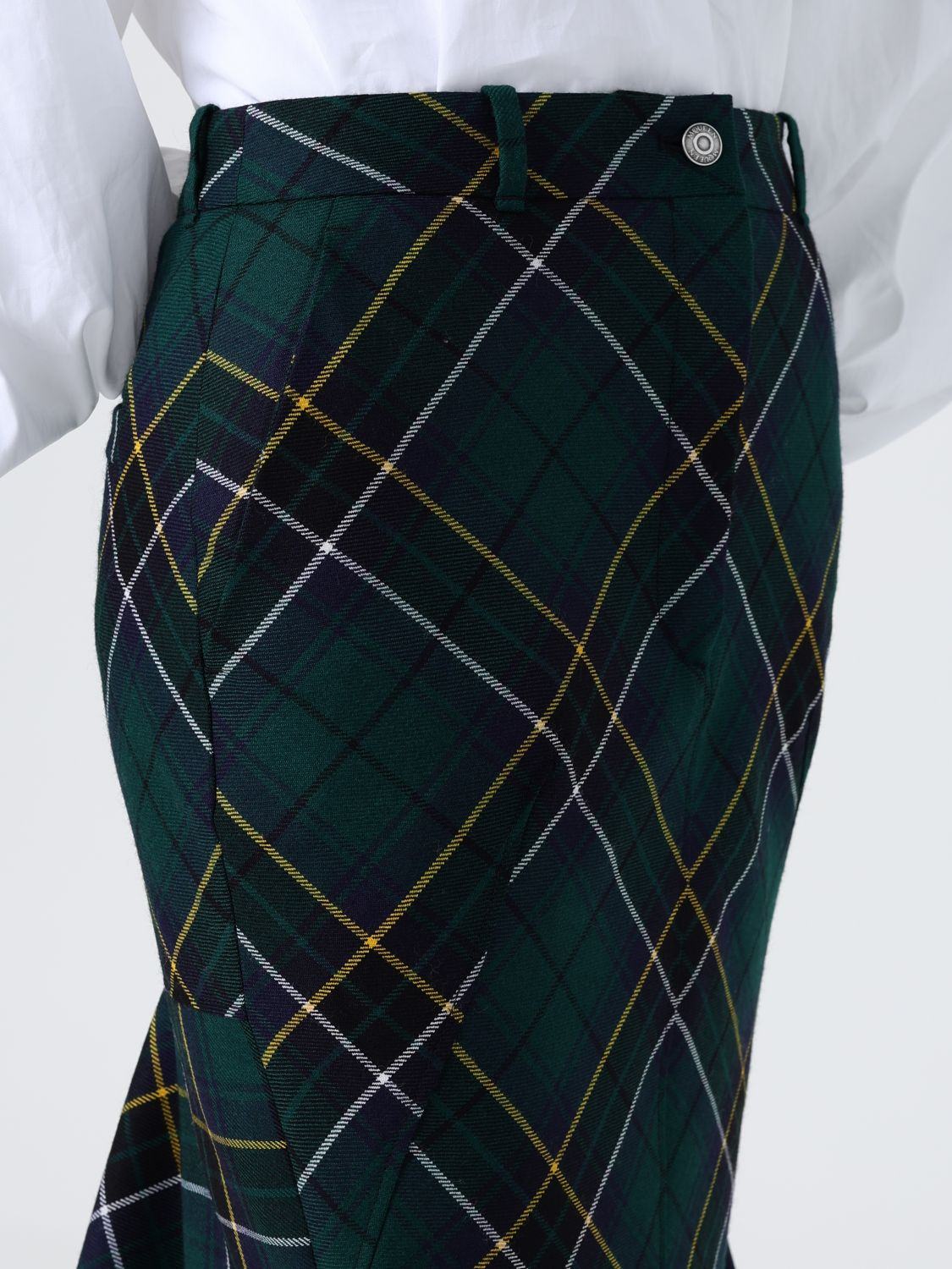 [McQueen] Long skirt FW25 839654QJAFI 4348