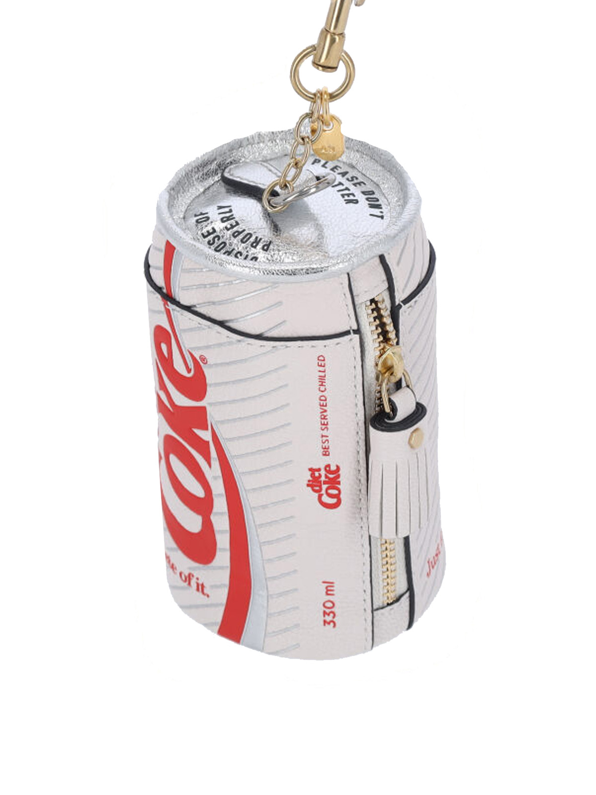 [Anya Hindmarch] Keyring FW26 164818OPTIC WHITE