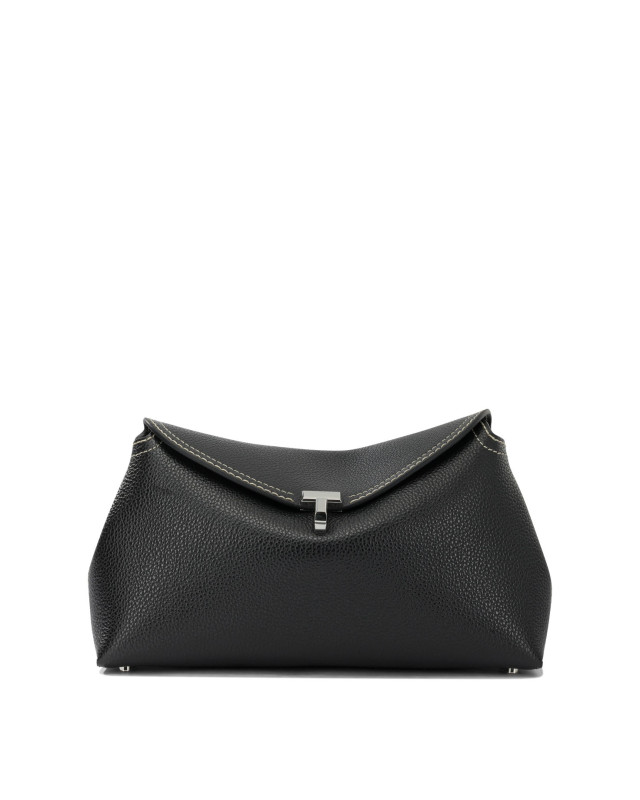 [TOTEME] Clutch bag FW26 234-WLGBG423-LE0030-001BLACK