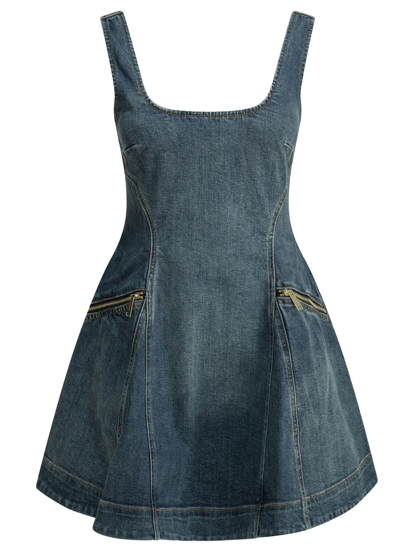 [Self-portrait] Sleeveless dress SS26 SS26-813S-BLBLUE