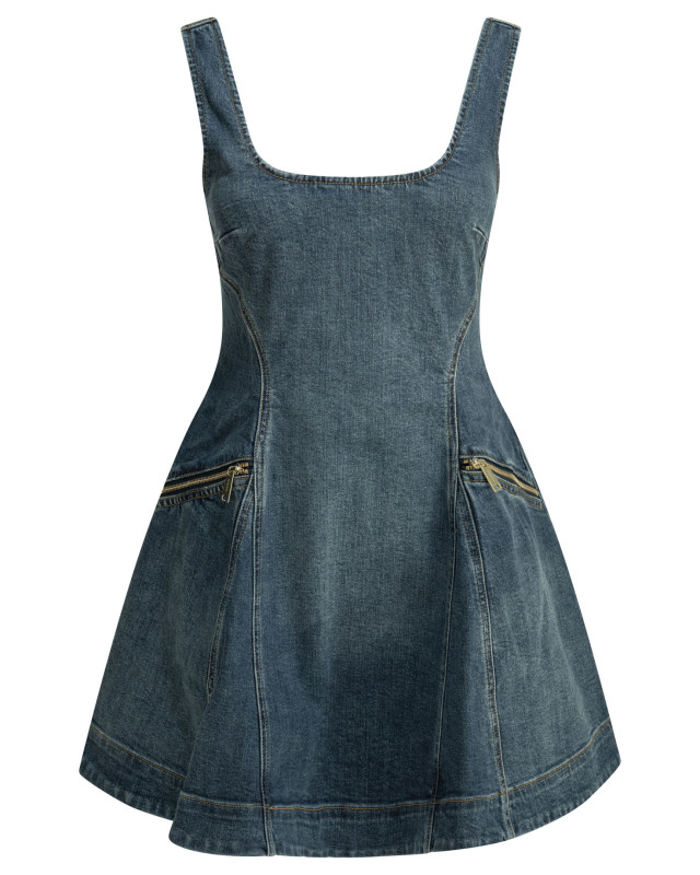 [Self-portrait] Sleeveless dress SS26 SS26-813S-BLBLUE